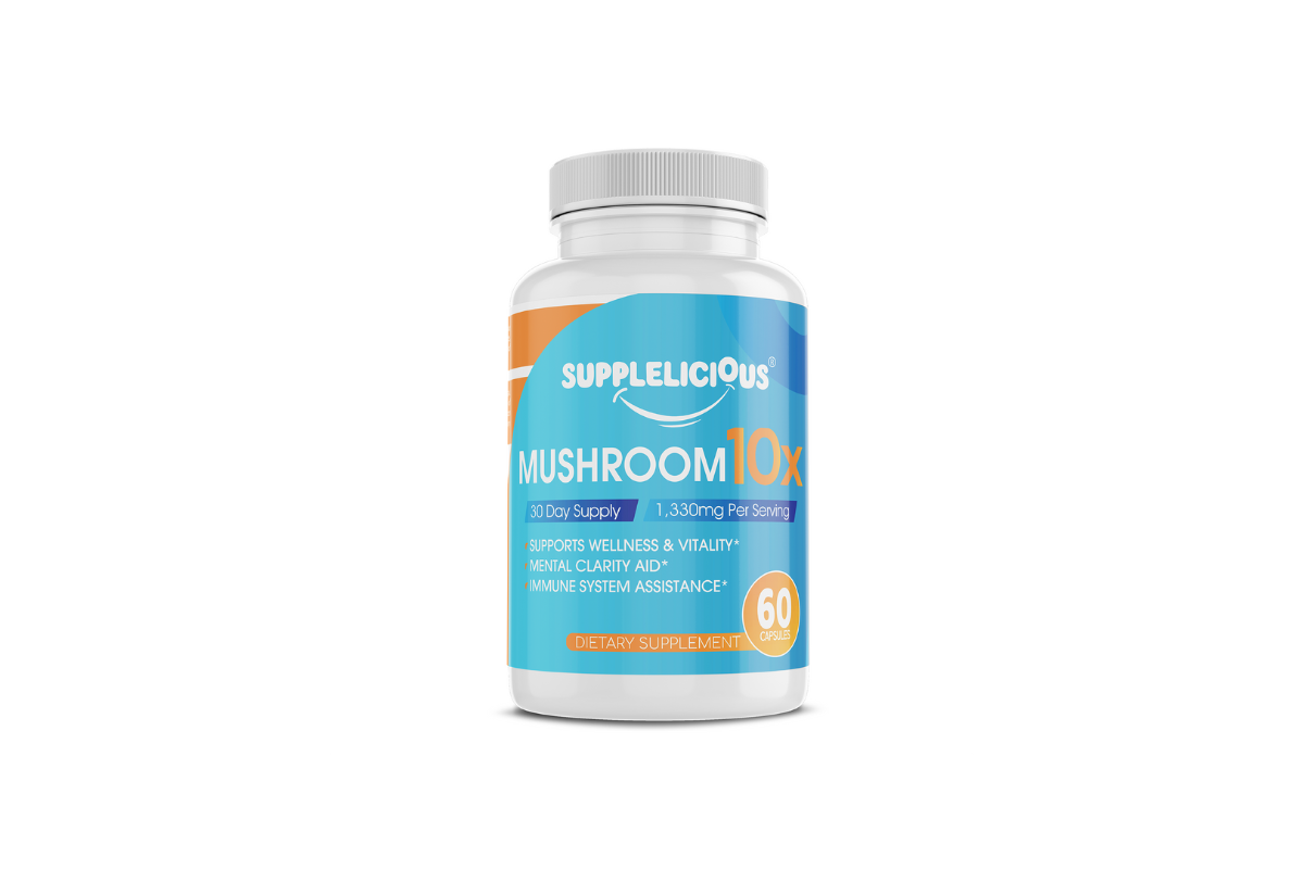 Immune Blend includes 3 Bottles (Probiotic 60 Billion, K2 + D3 + Calcium and Mushroom 10X)