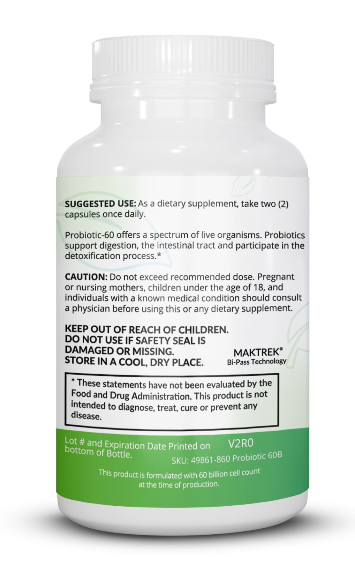 Probiotic 60B